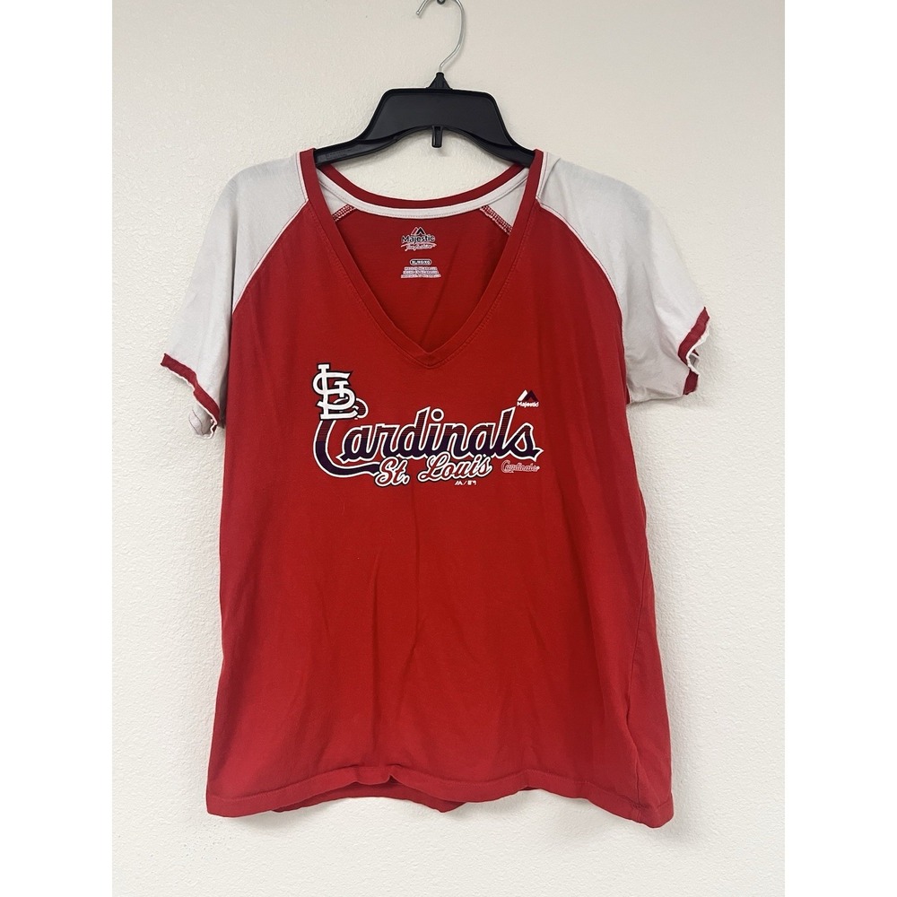 Cardinals Tee Women's Size Xl Some Discolorations In The Armpits